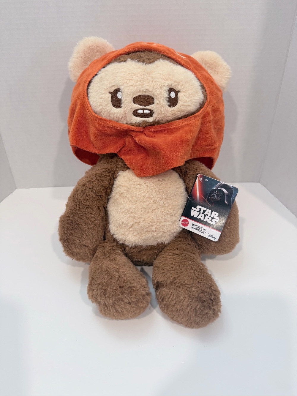 Star Wars Plush Ewok - Brown & Orange Hooded Wicket